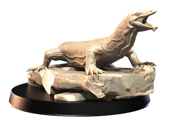 Picture of Animals Set 4 - 32mm Scale - Monitor Lizzard V1