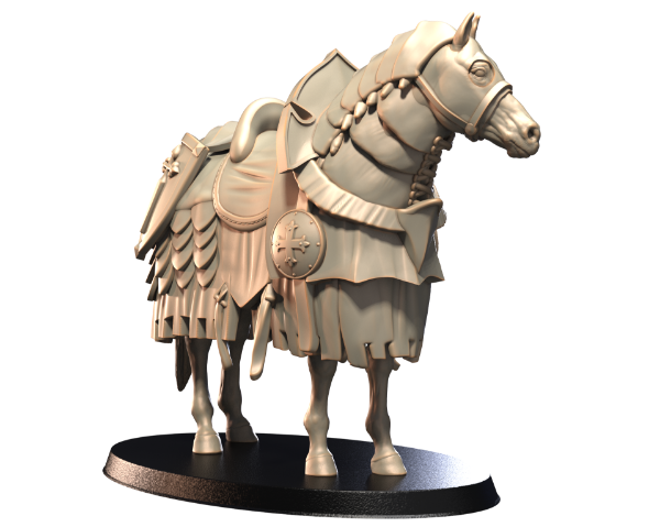 Picture of Animals Set 4 - 32mm Scale - Paladin Horse V1