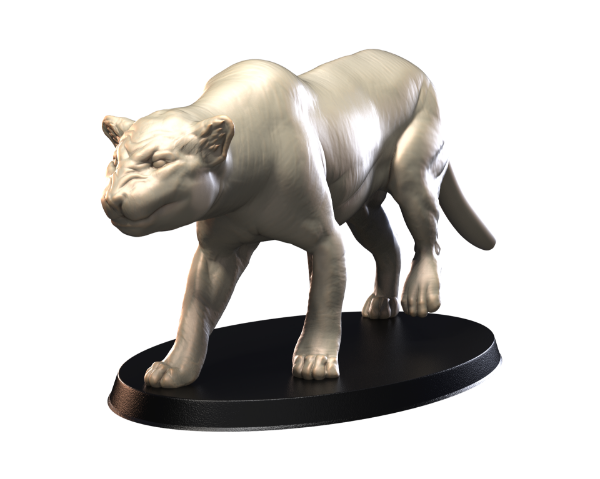 Picture of Animals Set 4 -32mm Scale - Panther V1