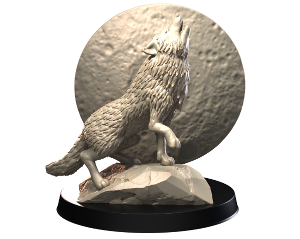 Picture of Animals Set 4 - 32mm Scale - Wolf V2