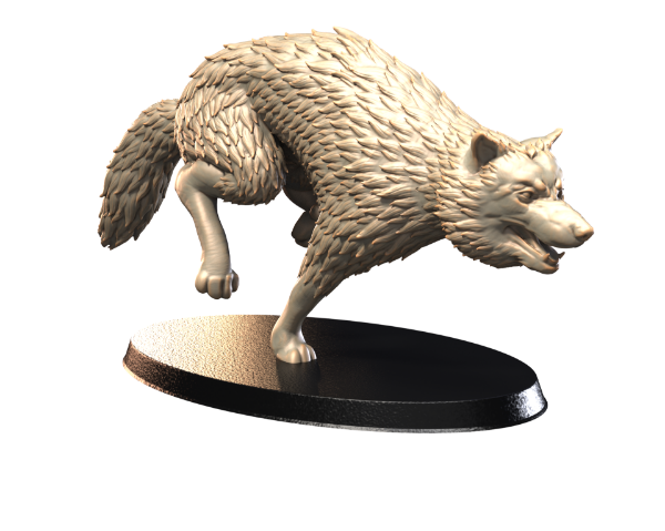 Picture of Animals Set 4 - 32mm Scale - Wolf V3 (2 Pack)