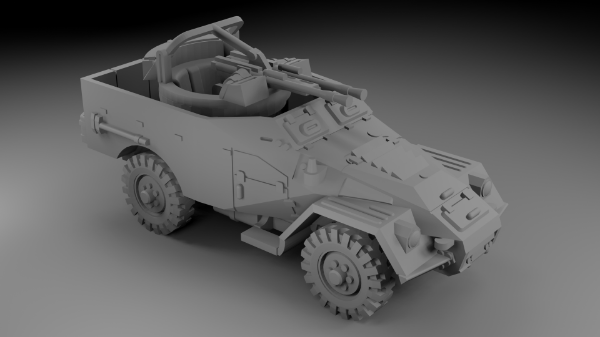 Picture of 1:100 Scale - BTR40a - Early - No Spare