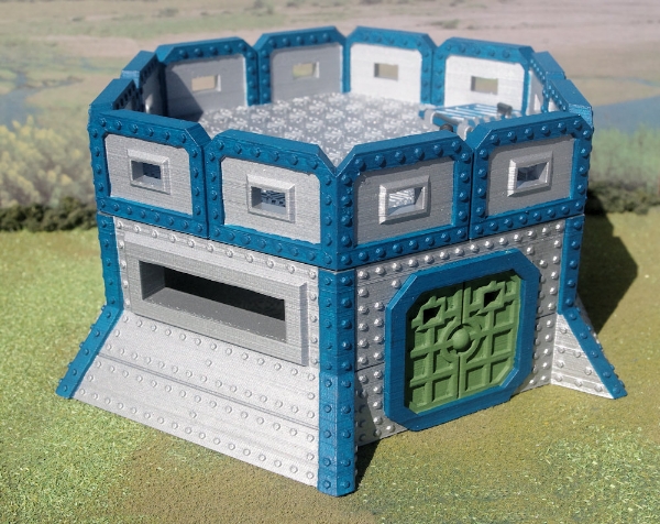 Picture of 1/56 (28mm) Scale - Sci-Fi Bunker