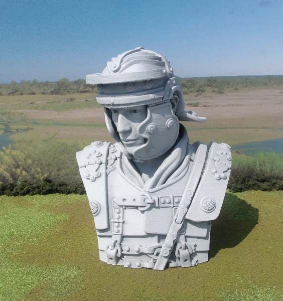 Picture of 1:4 Scale - Legionary Head Bust