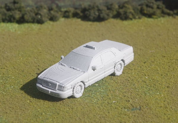 Picture of 1/100 Scale - Crown Vic - Taxi - Small Sign (Filament Print)