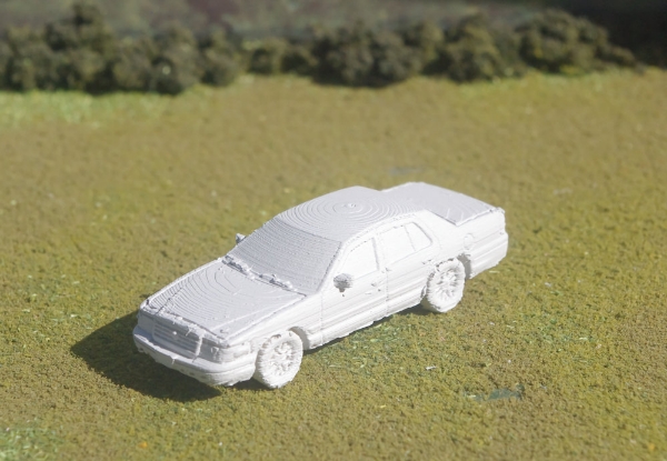 Picture of 1/72 Scale - Crown Vic (Filament Print)