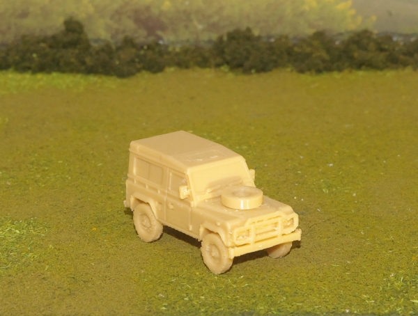 Picture of 1/100 Scale - Land Rover 90 Station Wagon - Sunroof - Bullbar - Rostyle (Filament Print)
