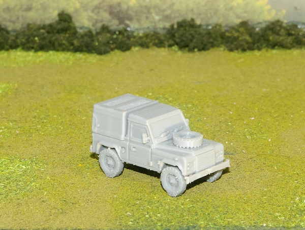 Picture of 1/100 Scale - Land Rover 90 Truck Cab - Civilian - Rostyle (Filament Print)