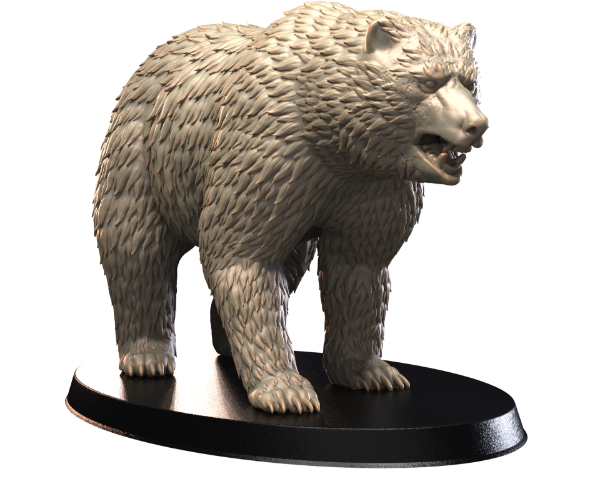 Picture of Animals Set 4 - 1/72 Scale - Bear V1 (5 Pack)