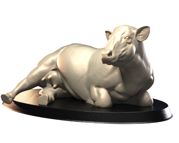 Picture of Animals Set 4 - 1/72 Scale - Cow V2 (5 Pack)