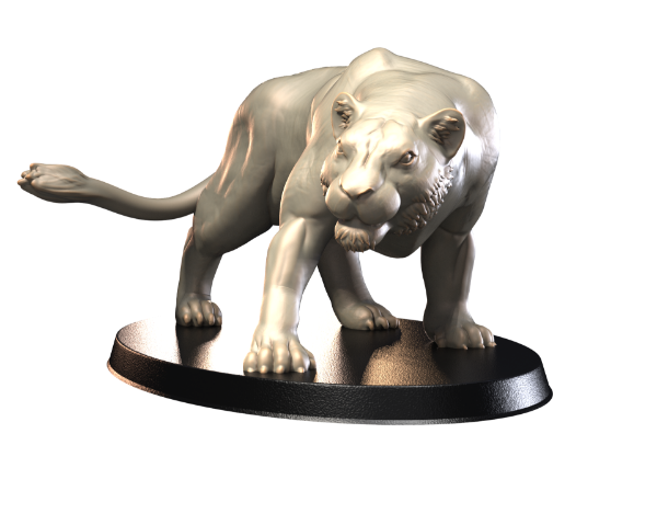 Picture of Animals Set 4 - 1/72 Scale - Lioness V1 (5 Pack)