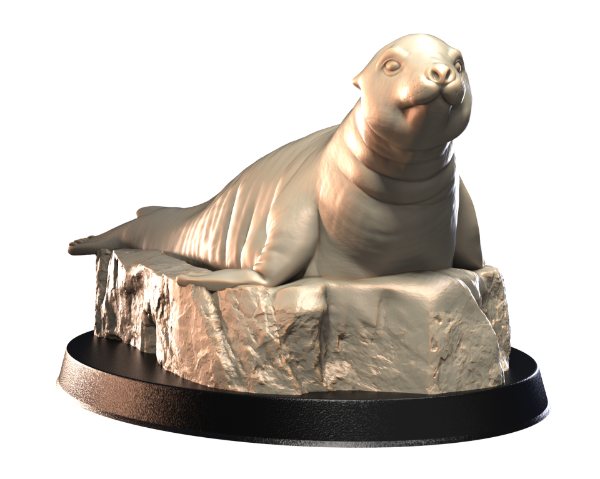 Picture of Animals Set 4 - 1/72 Scale - Seal V1 (5 Pack)