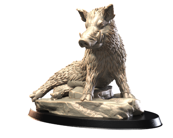 Picture of Animals Set 4 - 1/72 Scale - Wild Boar V1 (2 Pack)