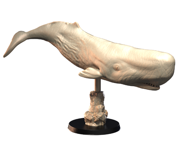 Picture of Animals Set 4 - 1/87 Scale - Sperm Whale V1