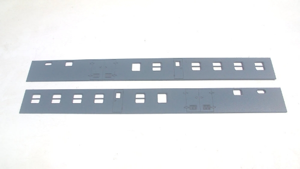Picture of HO Scale - Laser Cut Coach Sides - Plasser Rail SAR Baggage Car