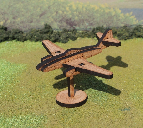 Picture of Laser Cut Aircraft - 1/144 Scale - Messerschmitt ME-262