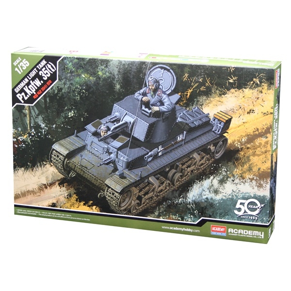 Picture of 1/35 Scale - German Light Tank Pz.Kpfw. 35 (t)